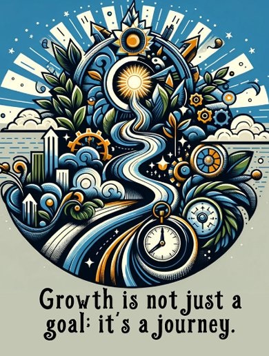 The Meandering River of Growth: Embracing Life’s Journey