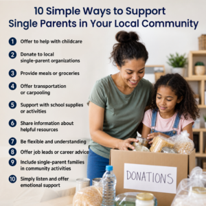 10 Simple Ways to Support Single Parents in Your Local Community