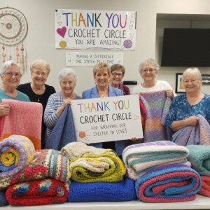 Community Spotlight: How a Crochet Circle Can Warmly Wrap an Entire Shelter