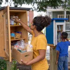 How to Start a Community Food Pantry or Free Library Near You
