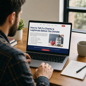 How to Tell if a Charity Is Legitimate Before You Donate