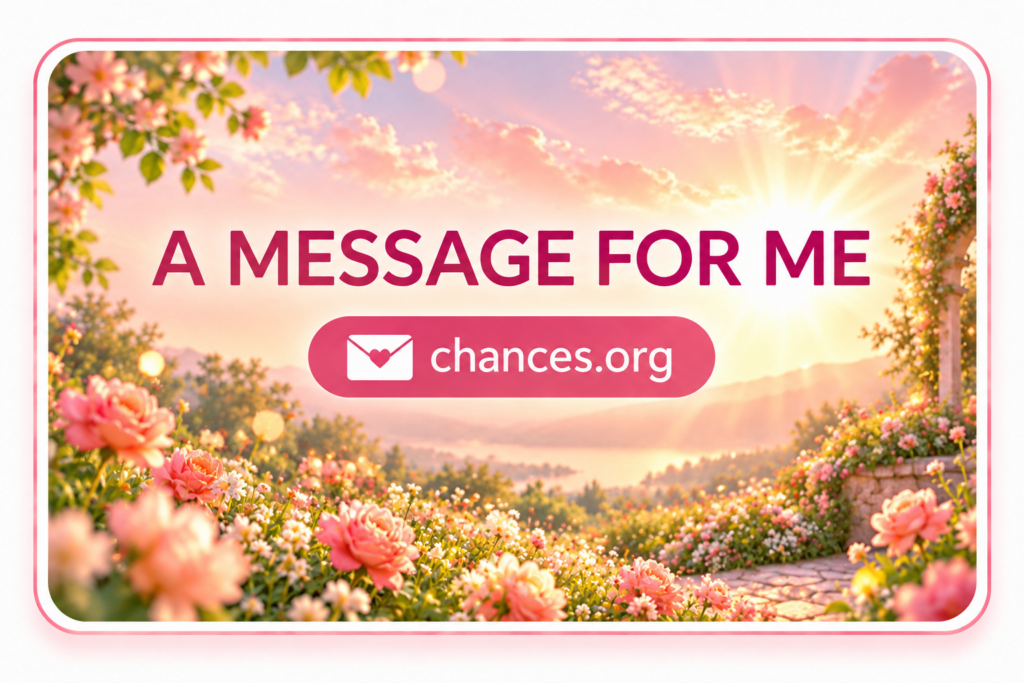 A Message for Me