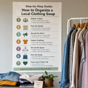 Step-by-Step Guide: How to Organize a Local Clothing Swap